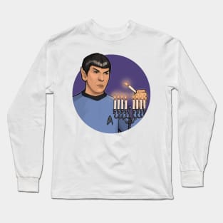 Holiday Spock Long Sleeve T-Shirt